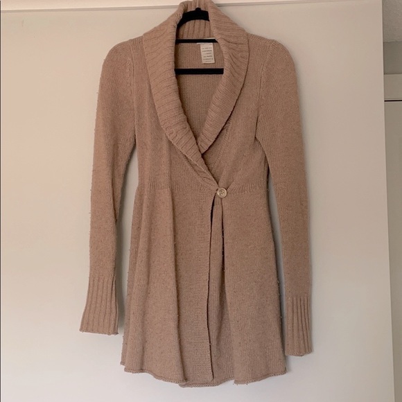 Talula camel wrap sweater - Picture 1 of 5